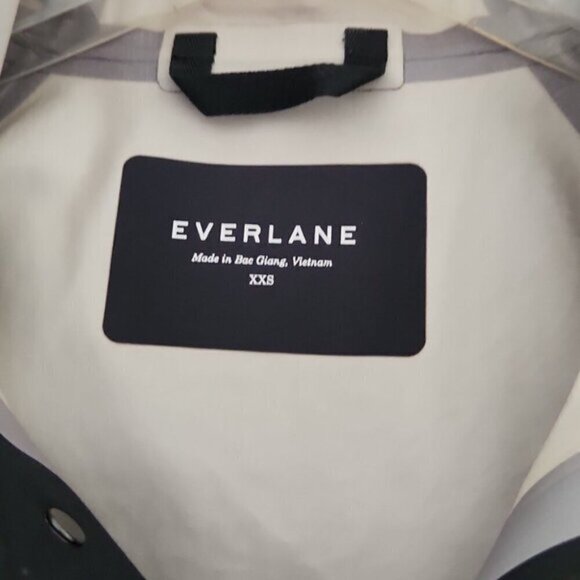 EVERLANE | Technical jacket raincoat windbreaker navy sz XXS - Picture 4 of 7